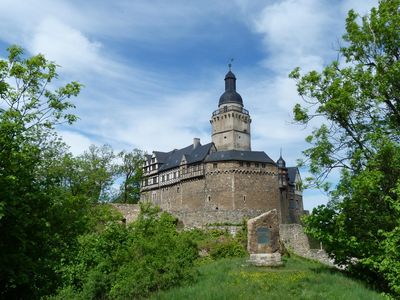 Burg Falkenstein - Ansicht von der Ostseite
